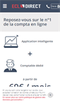 Mobile Screenshot of expert-comptable-tpe.fr